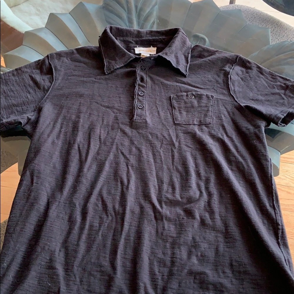 Rare black diesel polo shirt